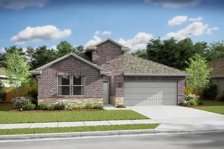 New construction Single-Family house 1405 Richardson Street, Howe, TX 75459 Passionflower II- photo 0 0