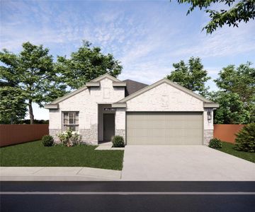 New construction Single-Family house 13737 Tucker Hedge Pass, Manor, TX 78621 Gunther- photo 0