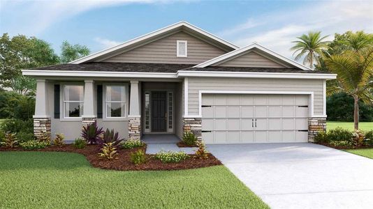 New construction Single-Family house 3825 Sunny Spring Street, Plant City, FL 33565 Laurel- photo 0 0