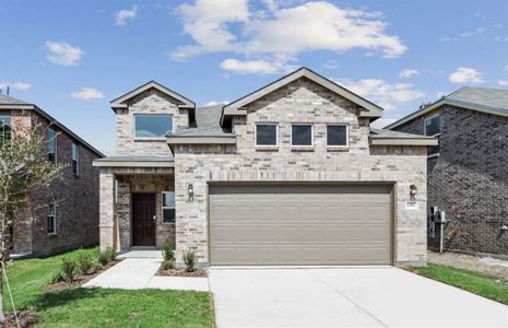 New construction Single-Family house 2017 Pleasant Knoll Circle, Forney, TX 75126 Fentress- photo 0