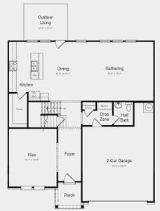 New construction Single-Family house Ashford, 505 Morning Glade Street, Wake Forest, NC 27587 - photo