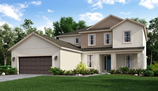 New construction Single-Family house Sand Key, 33314 Castaway Loop, Wesley Chapel, FL 33543 - photo