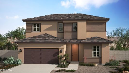 New construction Single-Family house 9239 E Spiral Avenue, Mesa, AZ 85212 Davidson- photo 0