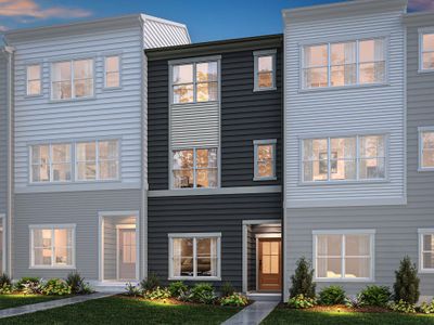 New construction Townhouse house Indie, 4020 Canvas Ct, Charlotte, NC 28205 - photo