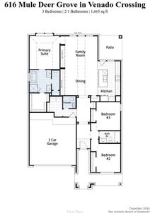 New construction Single-Family house 422 Mule Deer Grove, Cibolo, TX 78108 Picasso Plan- photo 2 2