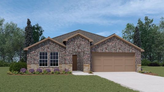 New construction Single-Family house 885 Newport Drive, Ferris, TX 75125 X40E Elgin- photo 0