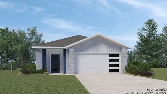 New construction Single-Family house 127 Gillingham St, San Marcos, TX 78666 The Diana II- photo 0