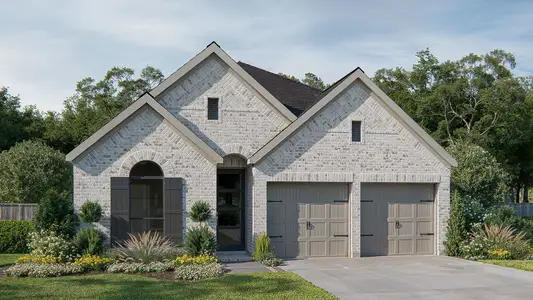 New construction Single-Family house 104 Barton Oak Trail, Georgetown, TX 78628 - photo 0