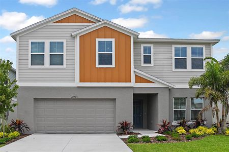 New construction Single-Family house 12710 Hysmith Loop, Parrish, FL 34219 Mariana- photo 0