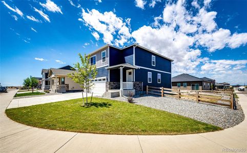 New construction Single-Family house 109 Racer Street, Bennett, CO 80102 - photo 0