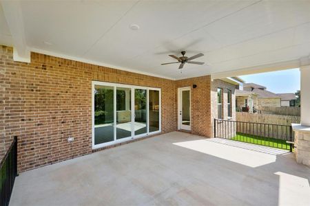 New construction Single-Family house 700 Great Lawn Bend, Liberty Hill, TX 78642 Grayson- photo 33 33
