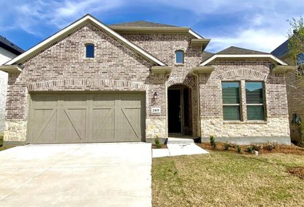 New construction Single-Family house 209 Lakeview Drive, Oak Point, TX 75068 Merlot- photo 0