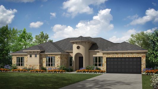 New construction Single-Family house Lindale, 29812 Captstone Walk, Fair Oaks Ranch, TX 78015 - photo