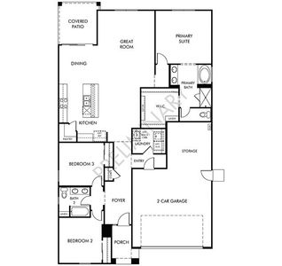 New construction Single-Family house 135 S 175Th Avenue, Goodyear, AZ 85338 Sawyer- photo 1 1