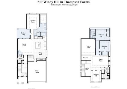 New construction Single-Family house 517 Windy Road, Van Alstyne, TX 75495 Lyndhurst Plan- photo 1 1