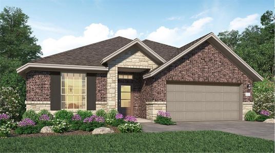 New construction Single-Family house 9906 Lockridge Manor Drive, Baytown, TX 77521 Lantana II- photo 0 0