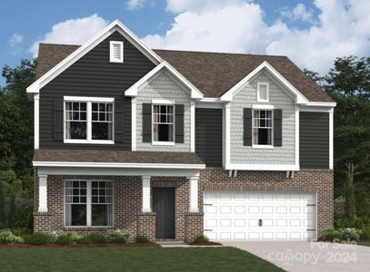 New construction Single-Family house 1805 Augustine Street, Monroe, NC 28112 Draper II- photo 0