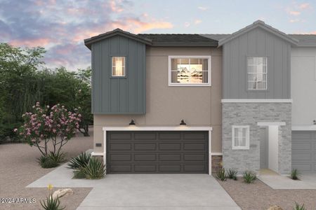 New construction Townhouse house 2828 W Red Fox Road, Phoenix, AZ 85085 Carina- photo 0 0