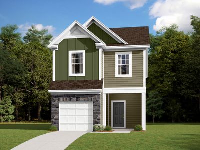 New construction Single-Family house 2022 Highland Park Drive, Charlotte, NC 28269 Manchester- photo