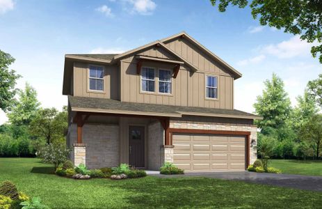 New construction Single-Family house Windsor, 765 Blue Oak Boulevard, San Marcos, TX 78666 - photo