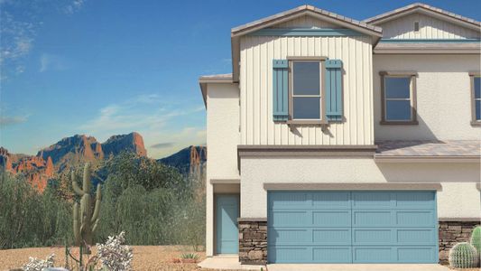 New construction Duplex house Little Rock, 5942 East Cat Balue Drive, Phoenix, AZ 85054 - photo