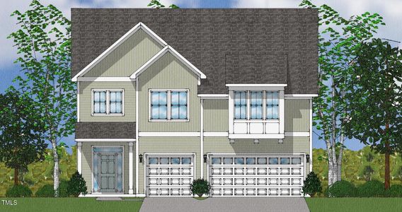 New construction Single-Family house 33 Paper Birch Trail, Unit 146, Garner, NC 27529 Saluda- photo 0