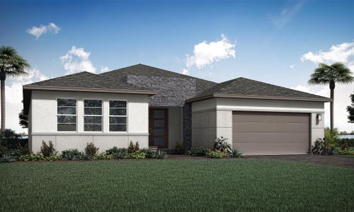 New construction Single-Family house 10183 Sw Orana Drive, Port Saint Lucie, FL 34987 Capitol Reef- photo 0