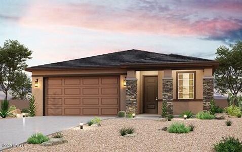 New construction Single-Family house 3400 S 177Th Drive, Goodyear, AZ 85338 Plan 2- photo 0