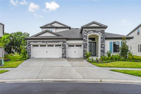 New construction Single-Family house 13144 Wellspring Drive, Lithia, FL 33547 Bayshore II- photo 0