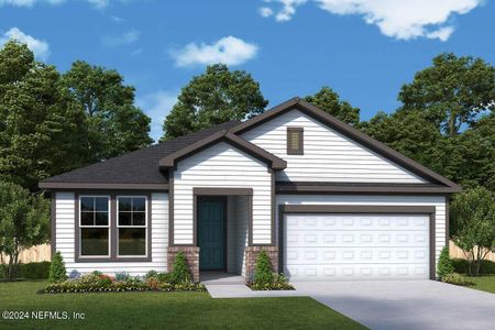 New construction Single-Family house 75492 Banyan Way, Yulee, FL 32097 The Broswell- photo 0