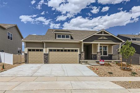 New construction Single-Family house 4421 Scenic Lane, Johnstown, CO 80534 Aspen- photo 0