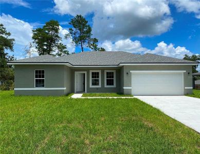 New construction Single-Family house 10205 N Biscayne Drive, Citrus Springs, FL 34434 - photo 0