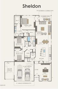 Pulte Homes, Sheldon floor plan