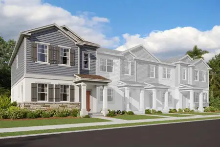 New construction Townhouse house 15859 Tollington Alley, Winter Garden, FL 34787 Windham II- photo 0