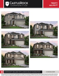 New construction Single-Family house 3615 Crosspointe Pass, Angleton, TX 77515 Trinity- photo 3