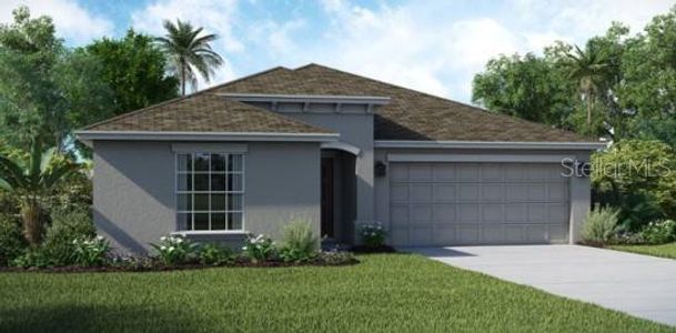 New construction Single-Family house 1515 Peach Creek Drive, Osteen, FL 32764 Hartford- photo 0