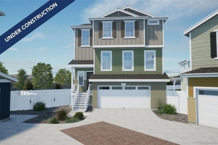New construction Single-Family house 21841 E 38Th Place, Aurora, CO 80019 Clydesdale- photo 0