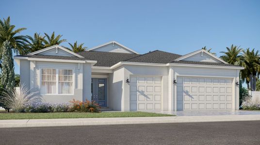 New construction Single-Family house 1369 Se Crosswood Way, Port St. Lucie, FL 34984 Summerville II- photo 0