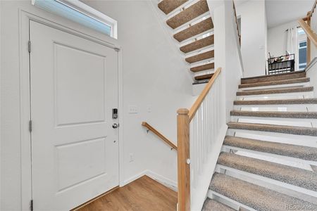 Enjoy the open stair case upgrade and open floor plan throughout.