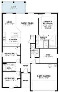 New construction Single-Family house 2589 Great Heron Avenue, Saint Cloud, FL 34771 Seagate- photo 3 3