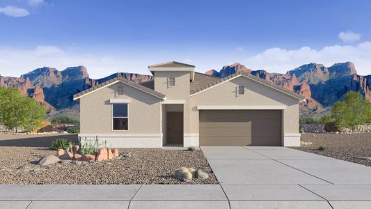 New construction Single-Family house 2824 W Seaver Ave, Apache Junction, AZ 85120 Saguaro- photo 0