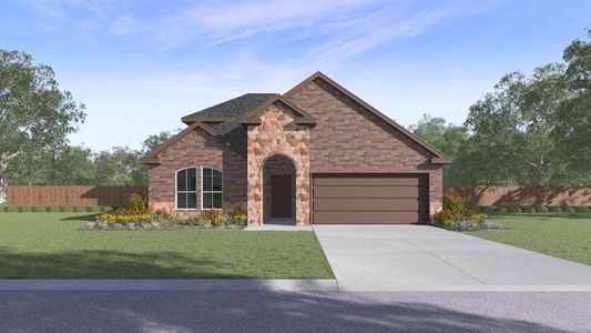 New construction Single-Family house 9932 High Banker Drive, Aubrey, TX 76227 Ivery 2- photo 0