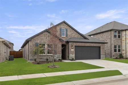 New construction Single-Family house 713 Charity Drive, Princeton, TX 75407 Crockett Homeplan- photo 1 1