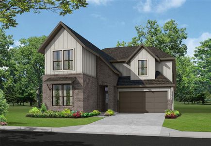 New construction Single-Family house 18426 Lilac Woods Trail, Cypress, TX 77433 Donley- photo