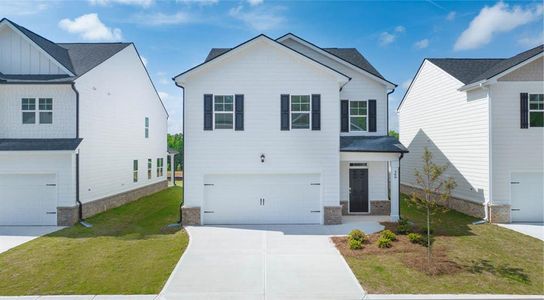 New construction Single-Family house 12014 Conrad Circle, Hampton, GA 30228 Harbor- photo 0