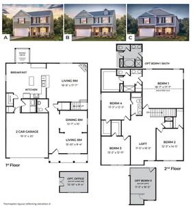 New construction Single-Family house 131 Blue Aspen Drive, Fuquay Varina, NC 27526 WILMINGTON- photo 1 1