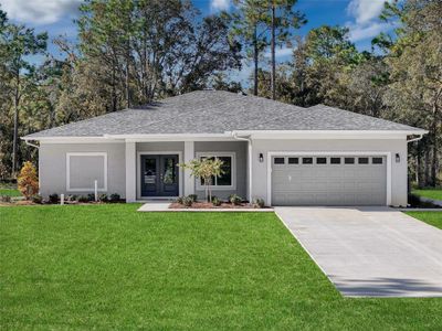 New construction Single-Family house 10360 Florida Wren Avenue, Weeki Wachee, FL 34614 - photo 0