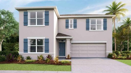 New construction Single-Family house 8332 Juning Cove, Wesley Chapel, FL 33545 Ensley- photo 0