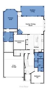 New construction Single-Family house 2213 Laurel Ridge Road, Aledo, TX 76008 Cambridge Plan- photo 1