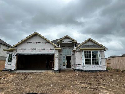New construction Single-Family house 20 Lilah Springs Court, Manvel, TX 77578 Wyndham II- photo 1 1